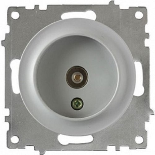 Розетка TV Оконечная без рамки OneKeyElectro Florence 1-м. серый картинка